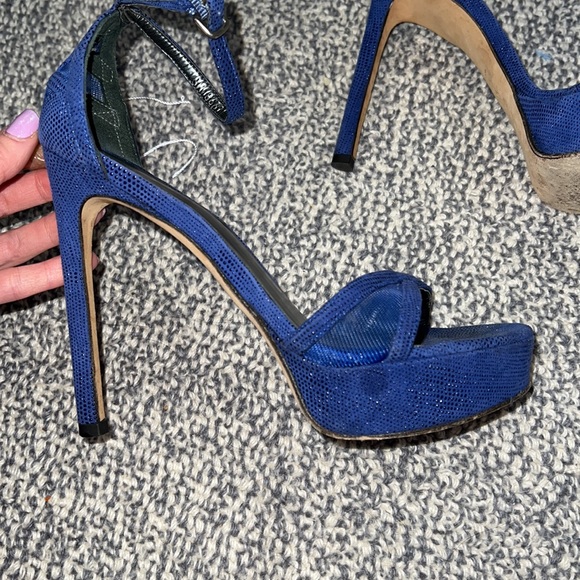 Stuart Weitzman platform sandal sz 6.5 - Picture 2 of 16